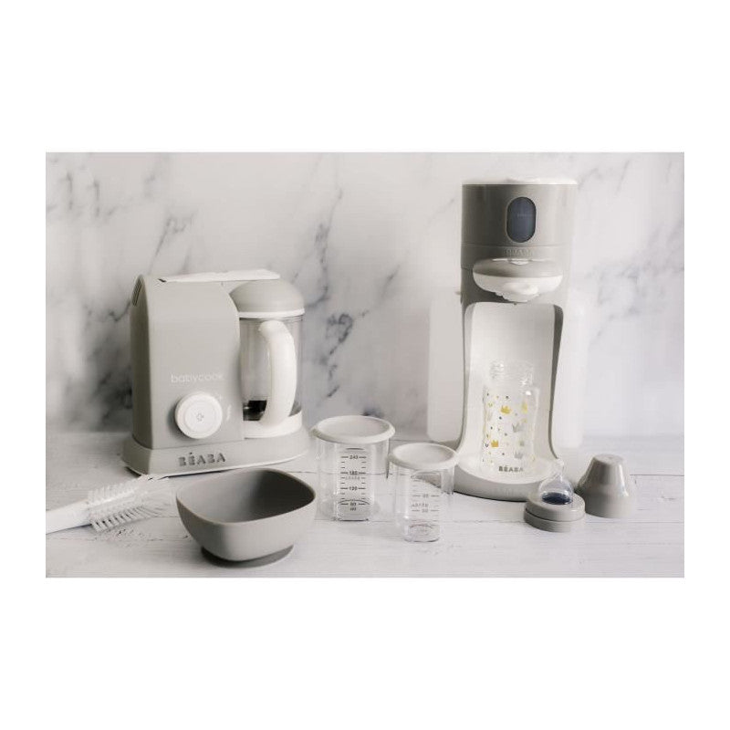Beaba, Babycook Solo, Robot Bebe 4 En 1, Cuiseur, Mixeur - Gris Beaba - Mathon - 4