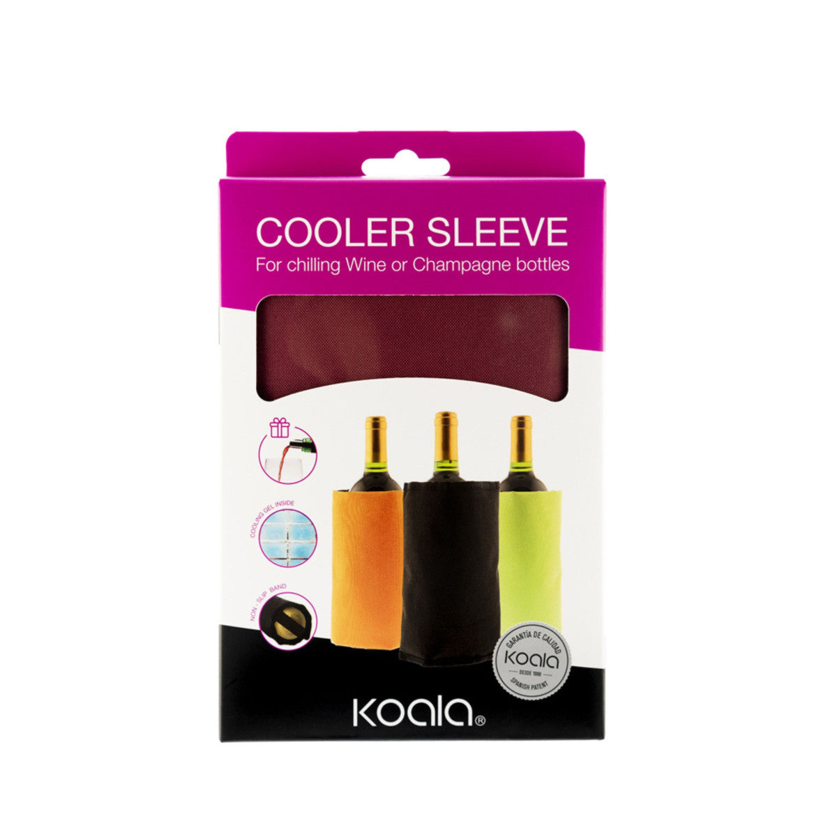 Fresh - Pochette réfrigérante avec feuille anti-goutte Bordeaux Koala - Mathon - 4