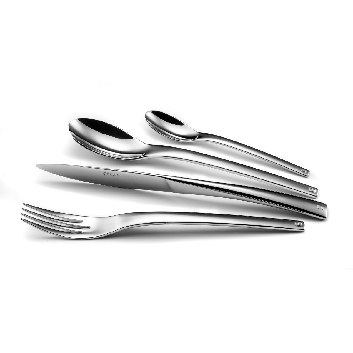 Neuvième Art - Ménagère 86 pièces en coffre bois Couzon - Mathon - 5