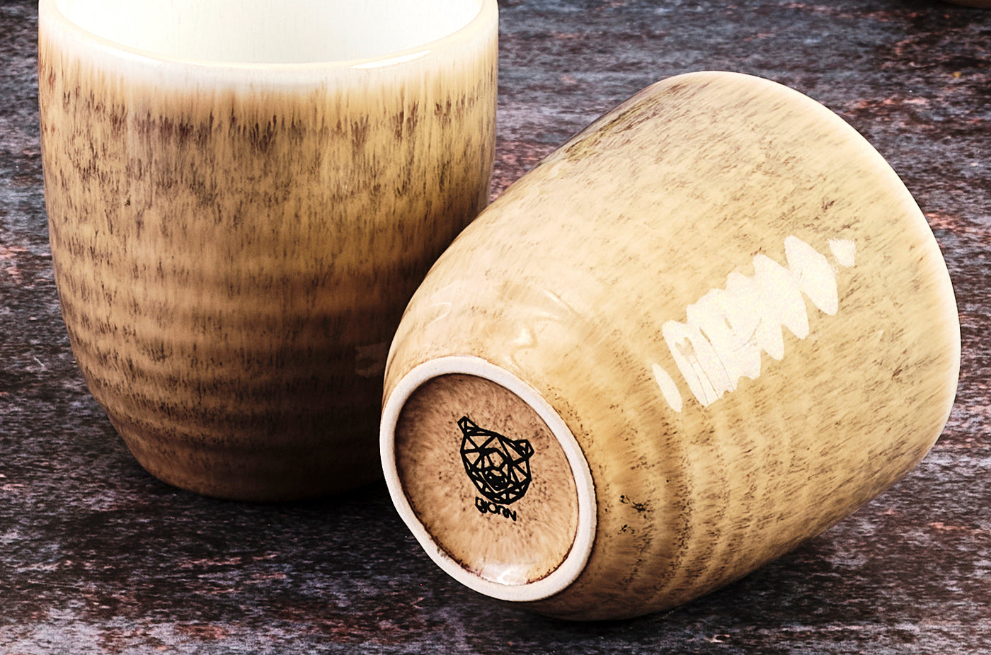 Tasse COSMOS 15cl - 6 pièces - Crème Björn - Mathon - 5