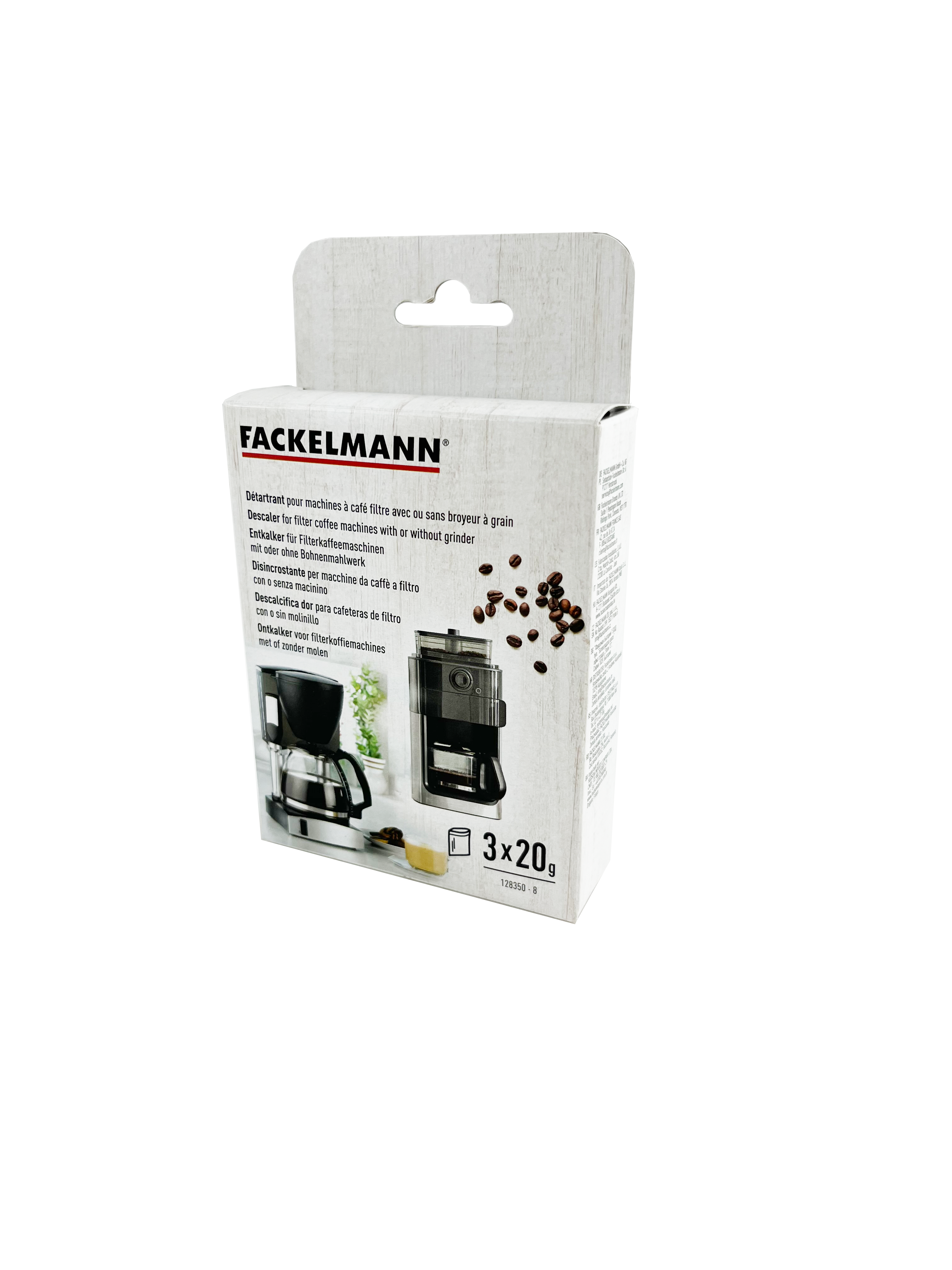 Détartrant pour machines à café filtre avec ou sans broyeur à grains  Petit Déjeuner Fackelmann - Mathon - 2