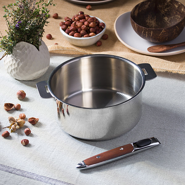 Casserole inox Mutine sans manche 18 cm Cristel - Mathon - 2