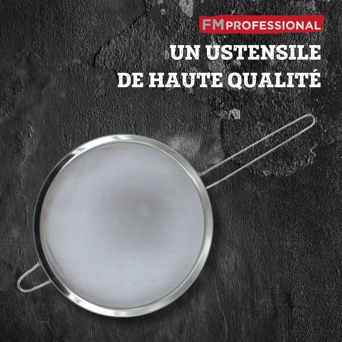 Passoire inox XL 24 cm FM Professional - Mathon - 7