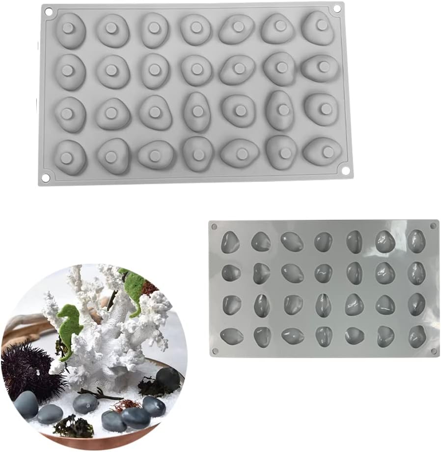 moule silicone au chocolat, 28 trous pavé Vendos85 - Mathon