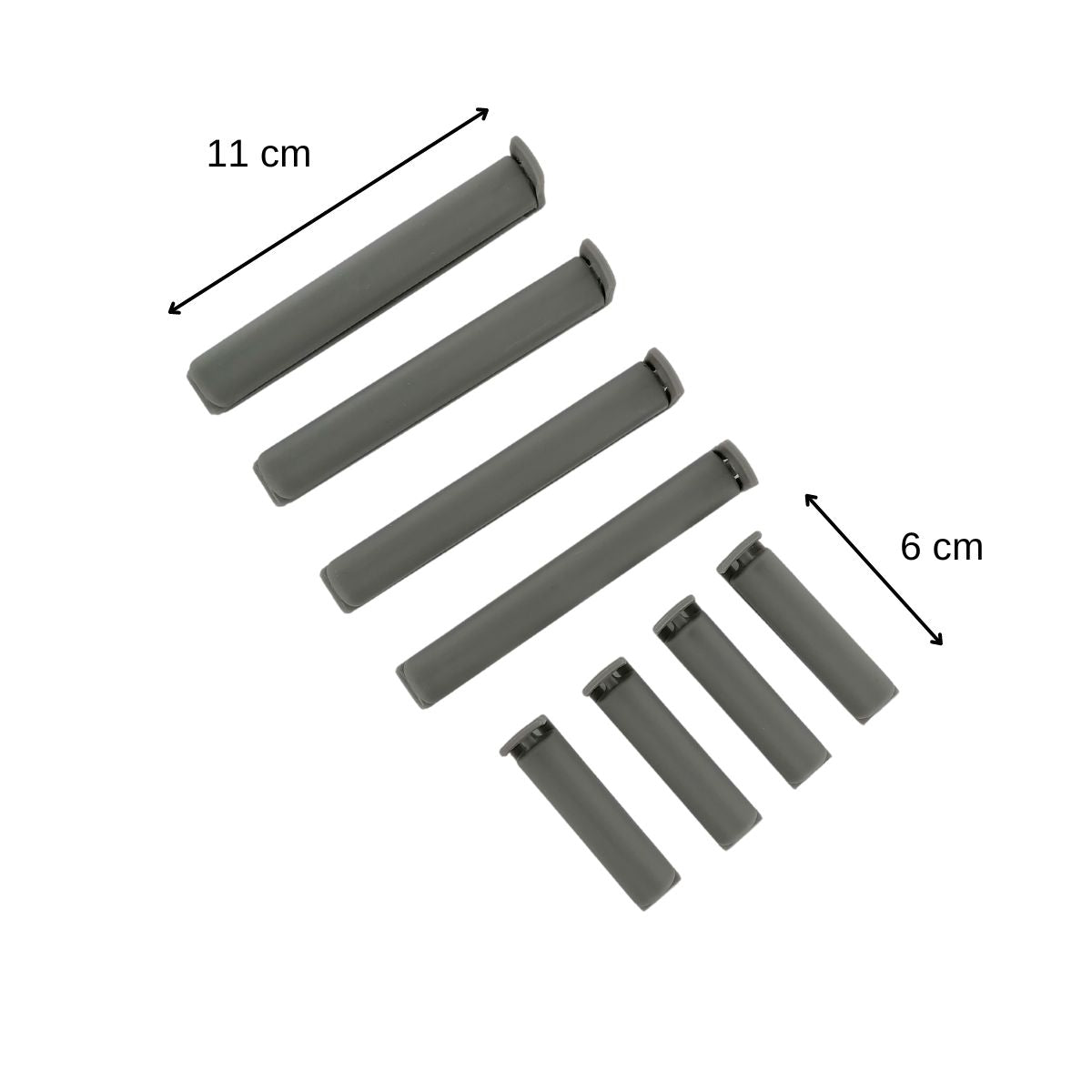 Lot de 2 x 8 clips fermeture de sachet  Tecno Fackelmann - Mathon - 3