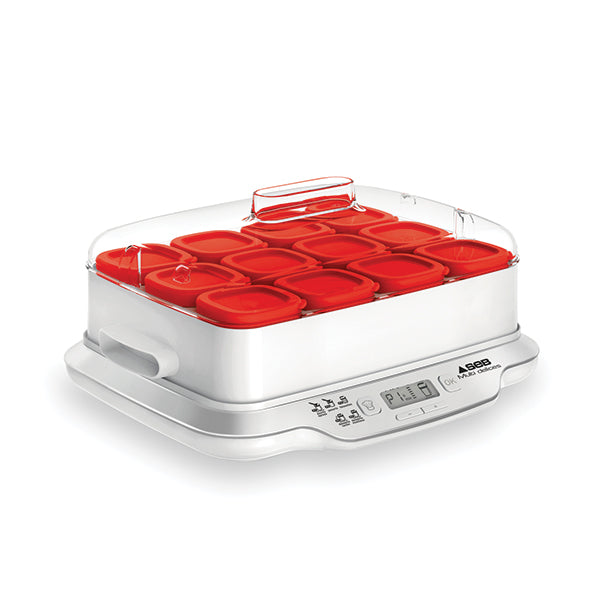 Yaourtière multi délices express 12 pots rouge YG661500 Seb - Mathon - 5