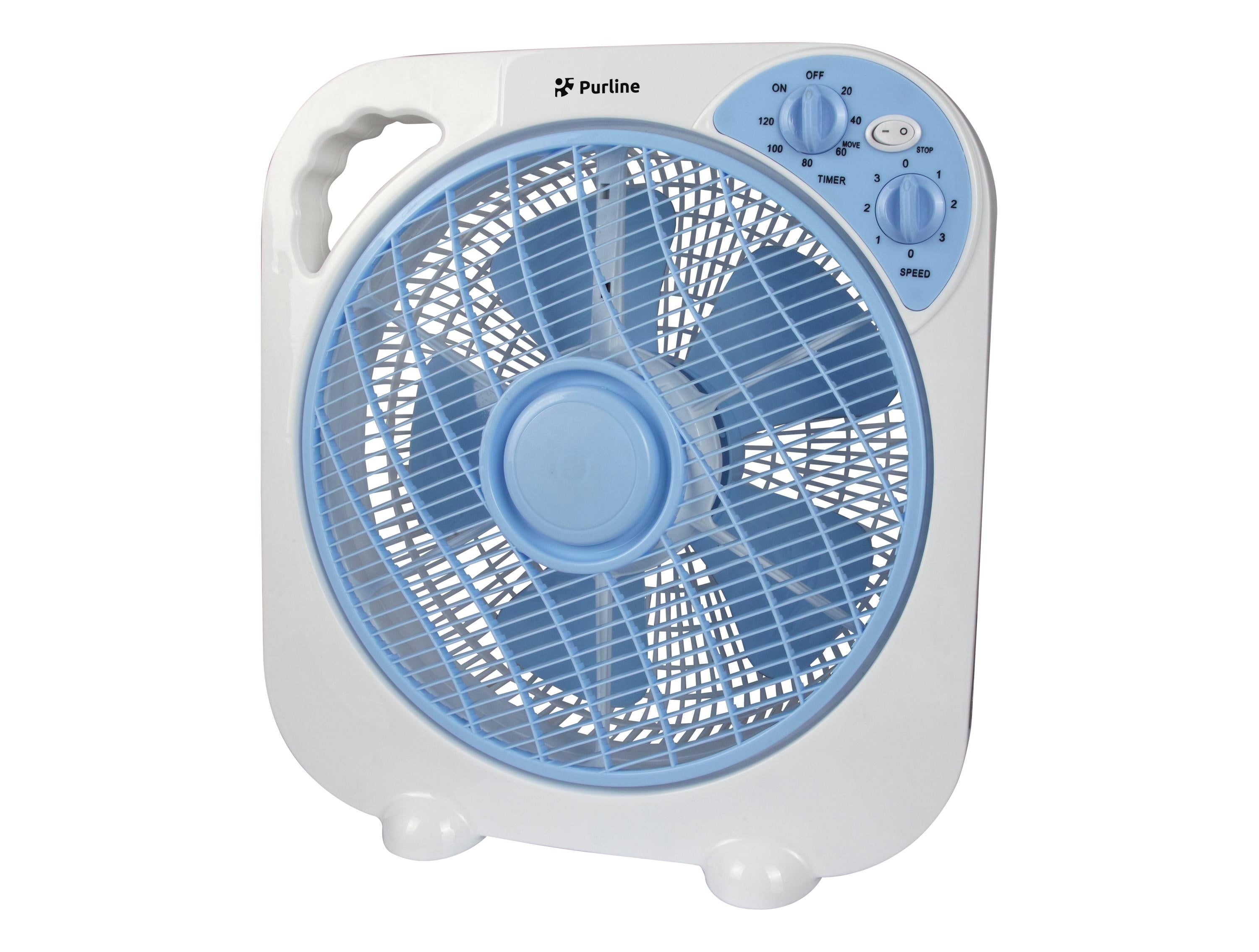 Ventilateur de table ou de sol portable avec minuterie Purline - Mathon - 1