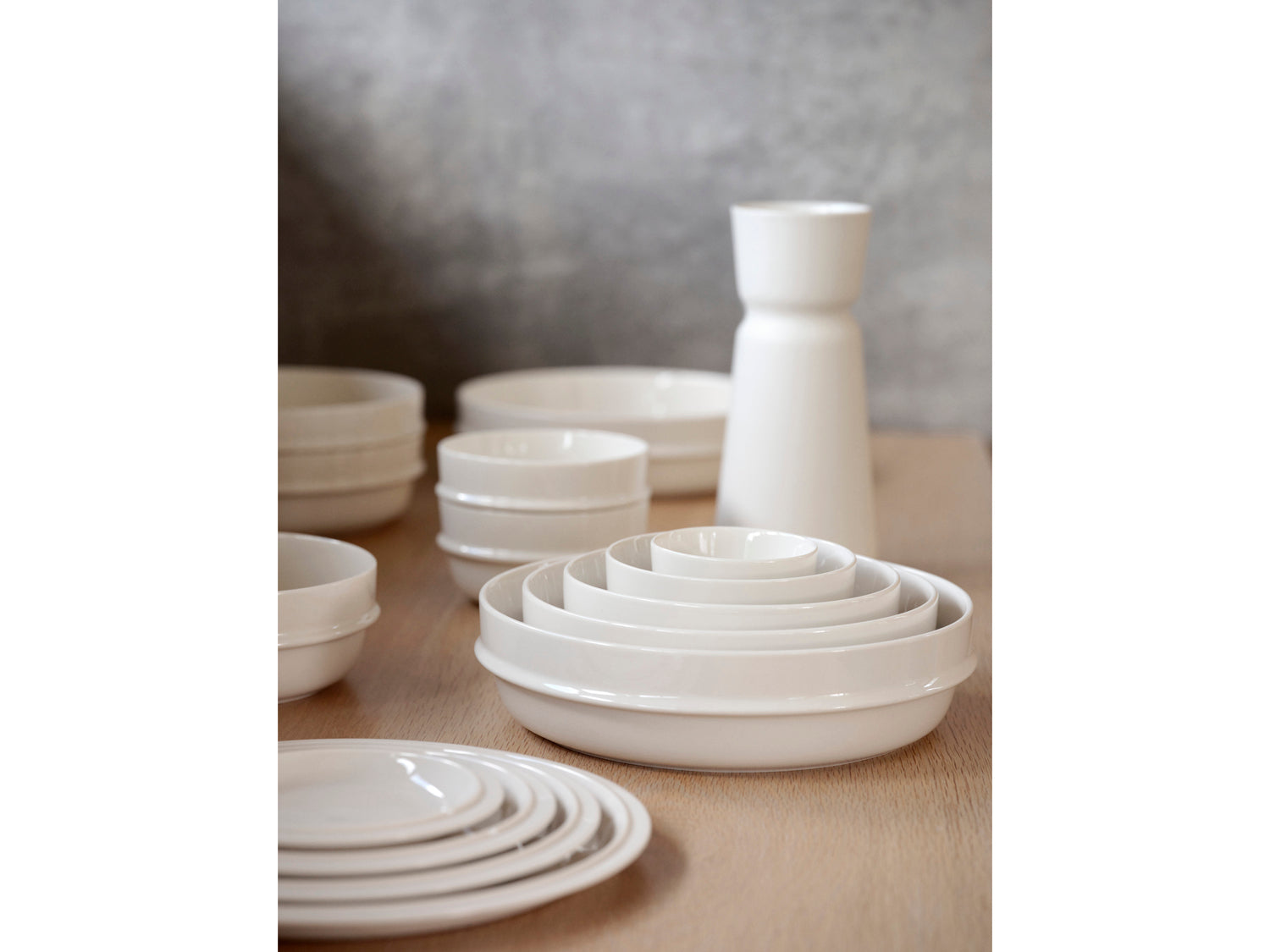 Bol à poké/ramen EAU en porcelaine Blanc cassé Zone Denmark - Mathon - 2