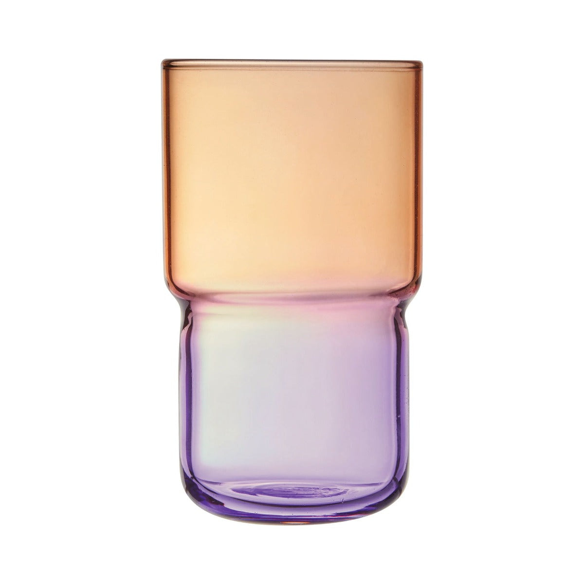 4 verres à eau violet/orange 32 cl Candy Mix Luminarc - Mathon - 1