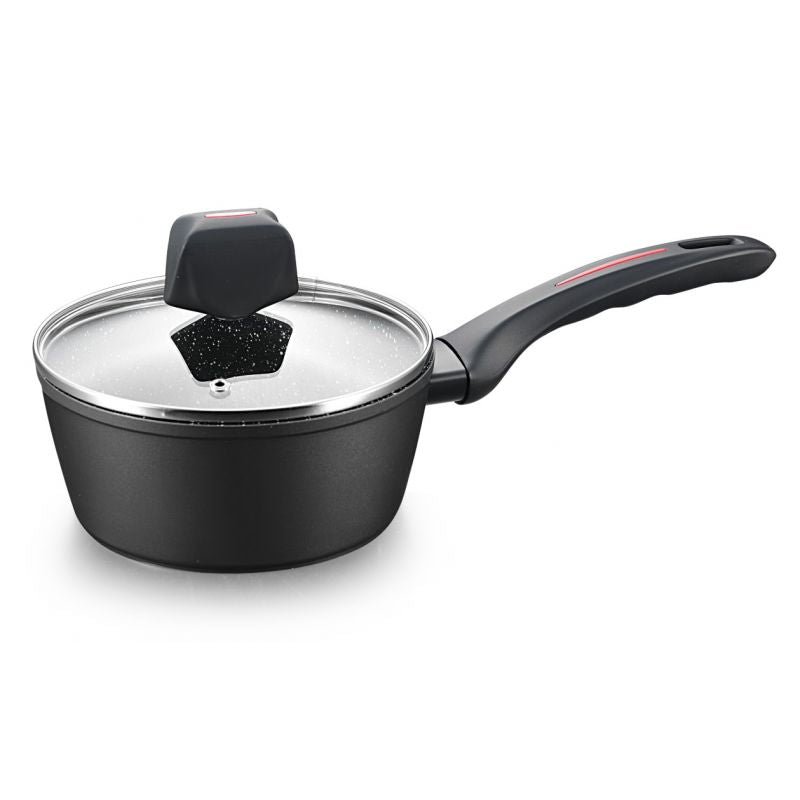 Casserole avec revêtement en marbre 20 cm Royalty Line RLFSN20 Royalty Line - Mathon - 1