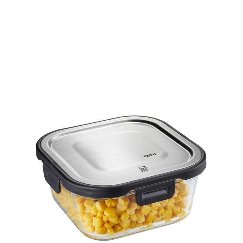 Récipient de conservation frais MILO, carré, 800 ml (fraîcheur et contrôle des stocks via l