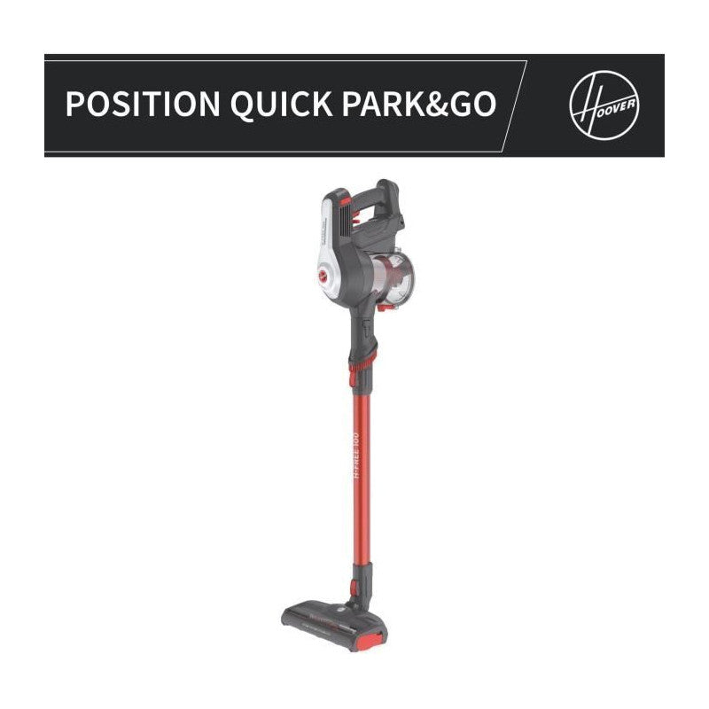 Aspirateur Balai -   - Hf122ah - 22 V - 40 Min - 0,9 L - Rouge / Gris Hoover - Mathon - 4