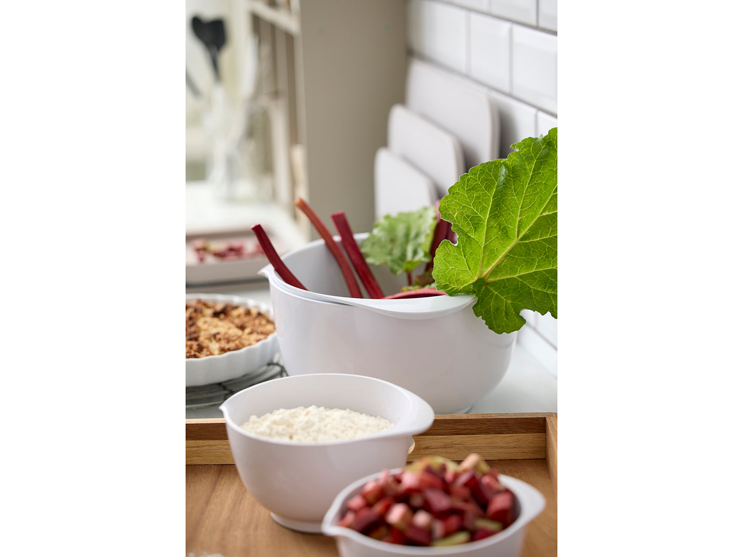 Passoire MARGRETHE Blanc Rosti - Mathon - 5