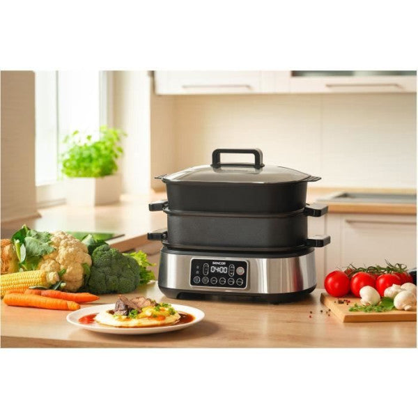 Mijoteuse Et Grill Multifonction -  - Spr 6300bk - 6 L - Noir Sencor - Mathon - 2