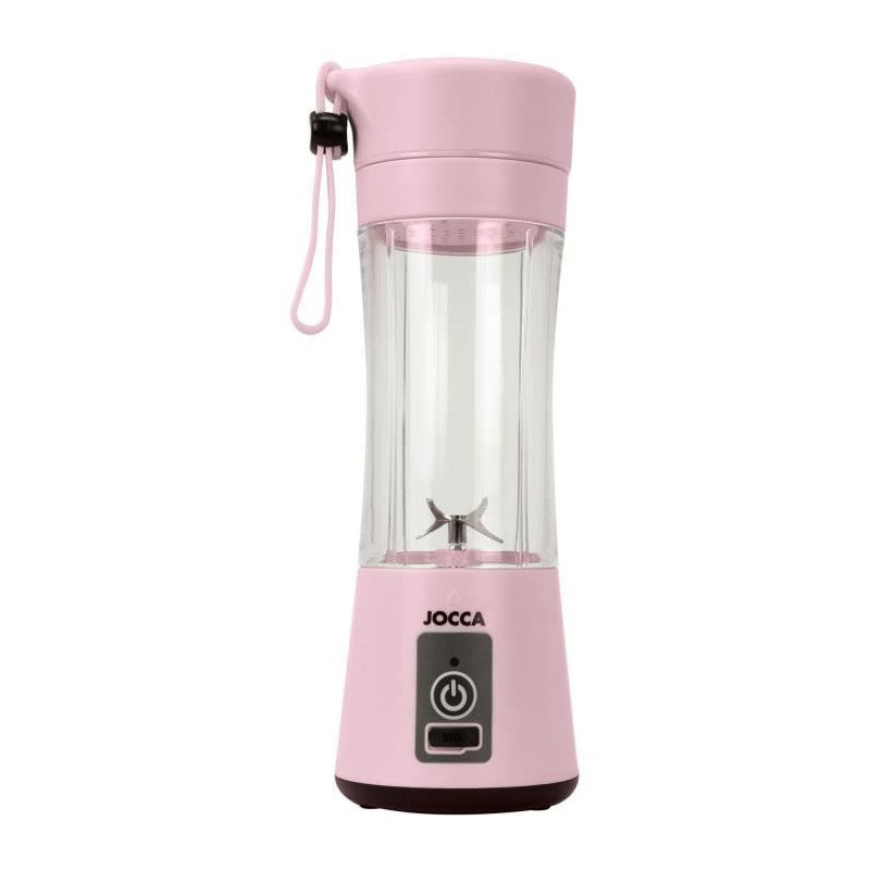 Blender Portable - Jocca - Sweet - 380 Ml - 2000 Mah - Avec Câble Usb - Rose Jocca - Mathon - 1