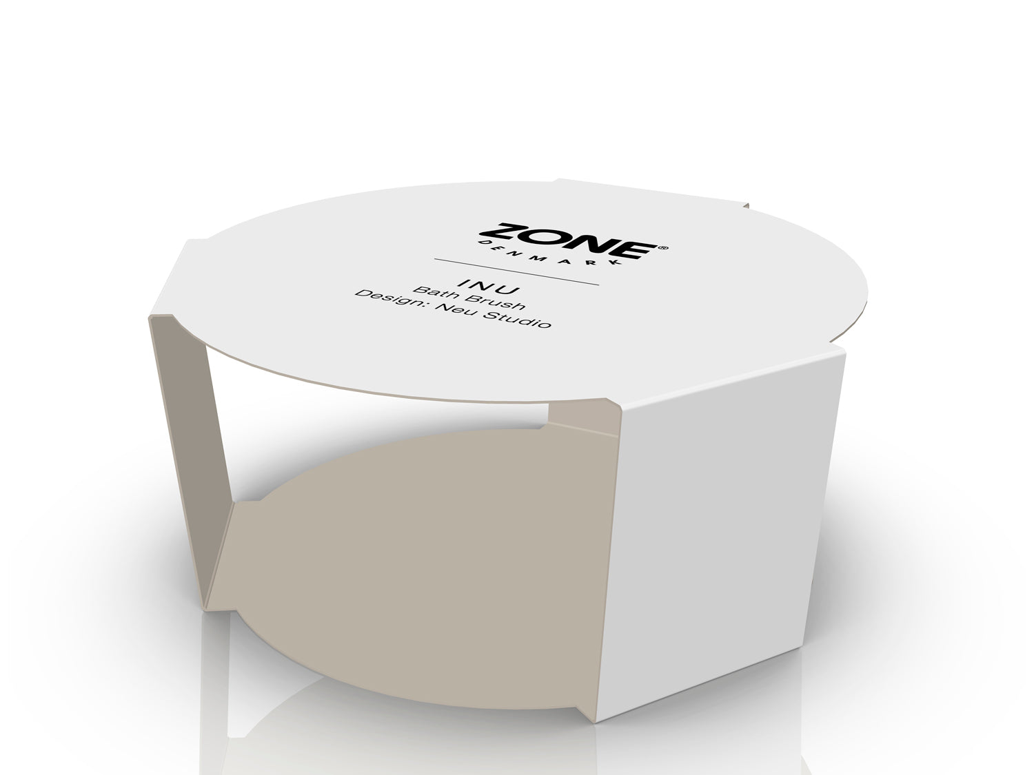 Brosse de douche Inu en Hêtre Hêtre Zone Denmark - Mathon - 2