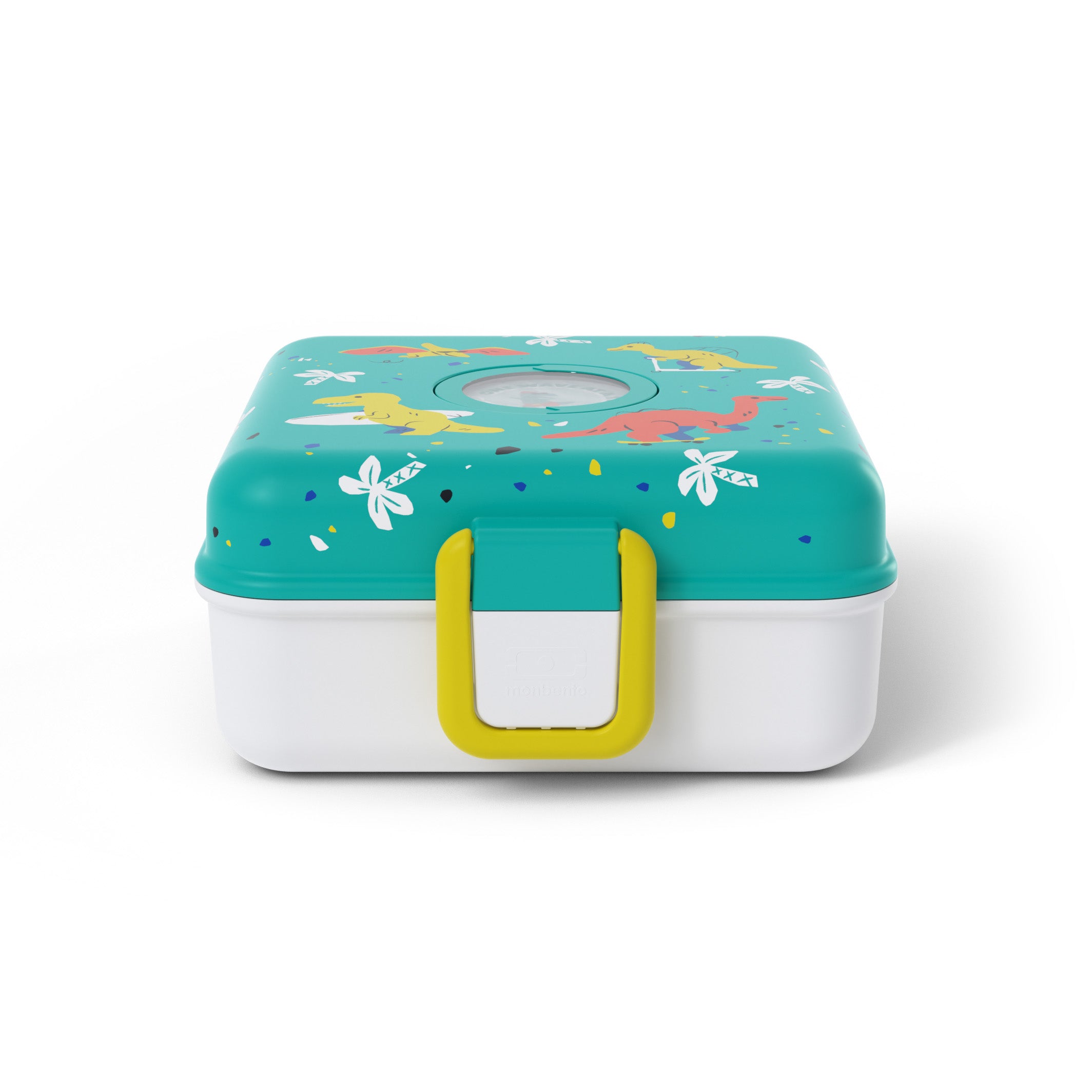Boîte à sandwich enfant Snacky 850ml bleu Dino Monbento - Mathon - 2