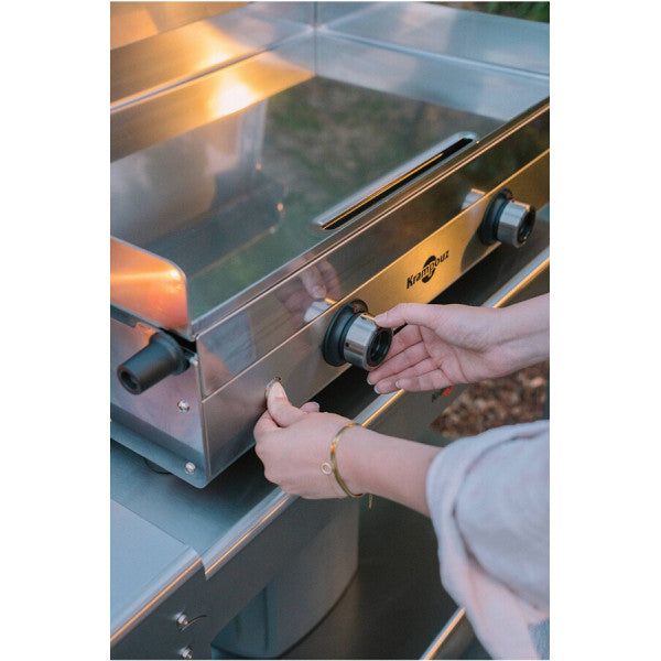 Plancha Gaz Krampouz Club Double Pfcb2ma-kr 4000 W Inox Krampouz - Mathon - 4
