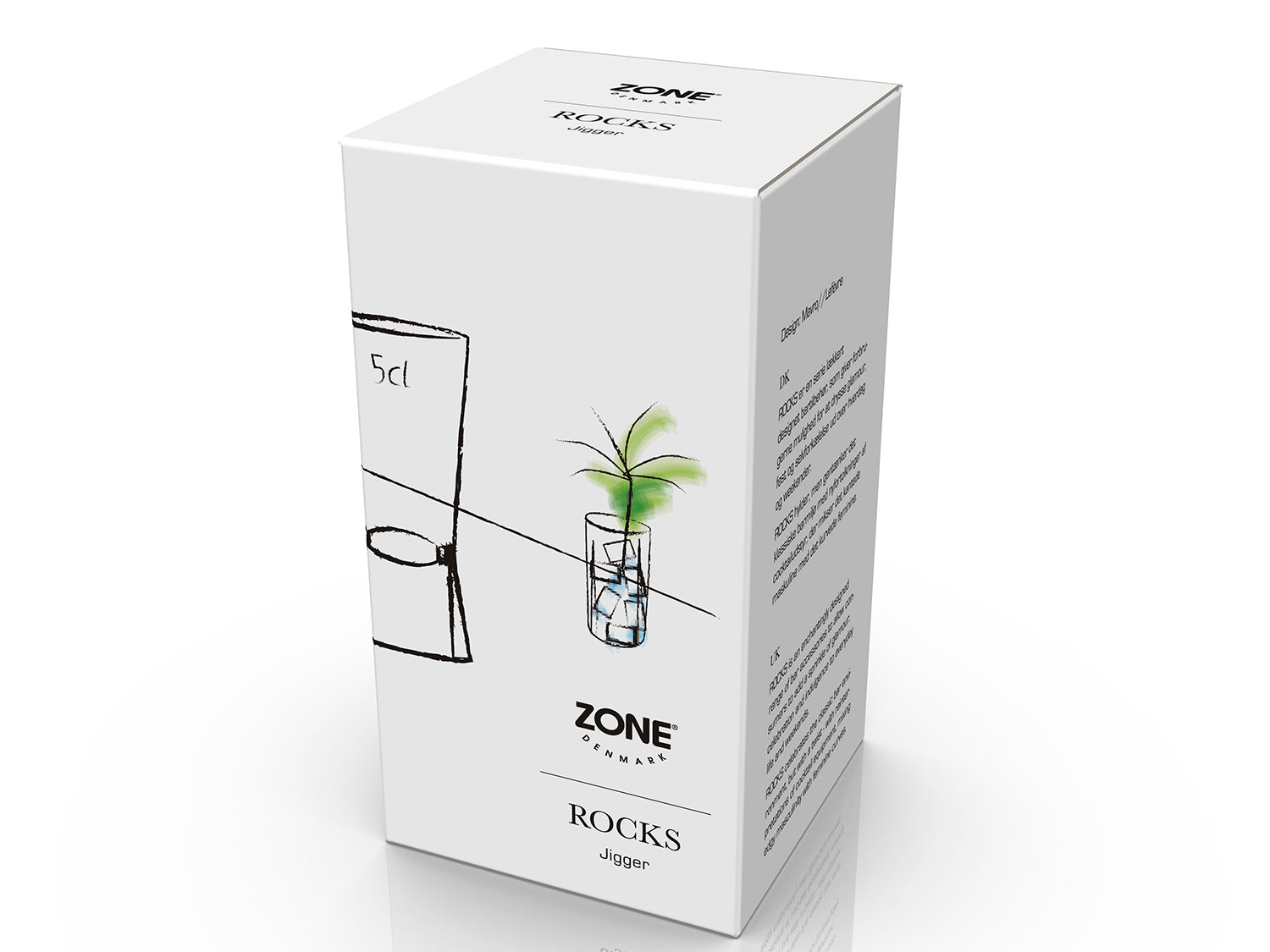 Doseur ROCKS en acier inoxydable Acier poli Zone Denmark - Mathon - 2