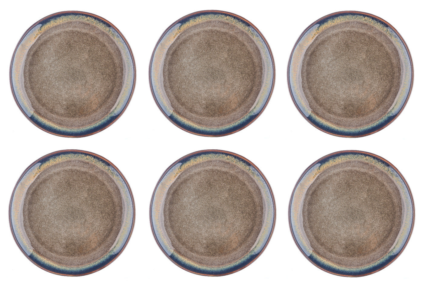 Assiette GENESIS Ø27cm - 6 pièces - Basalte Björn - Mathon - 1