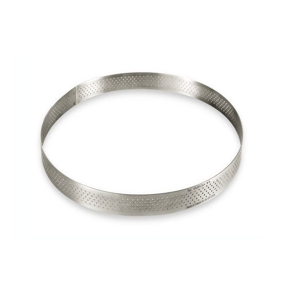 Cercle à tarte rond perforé 24,5 cm De Buyer - Mathon - 1