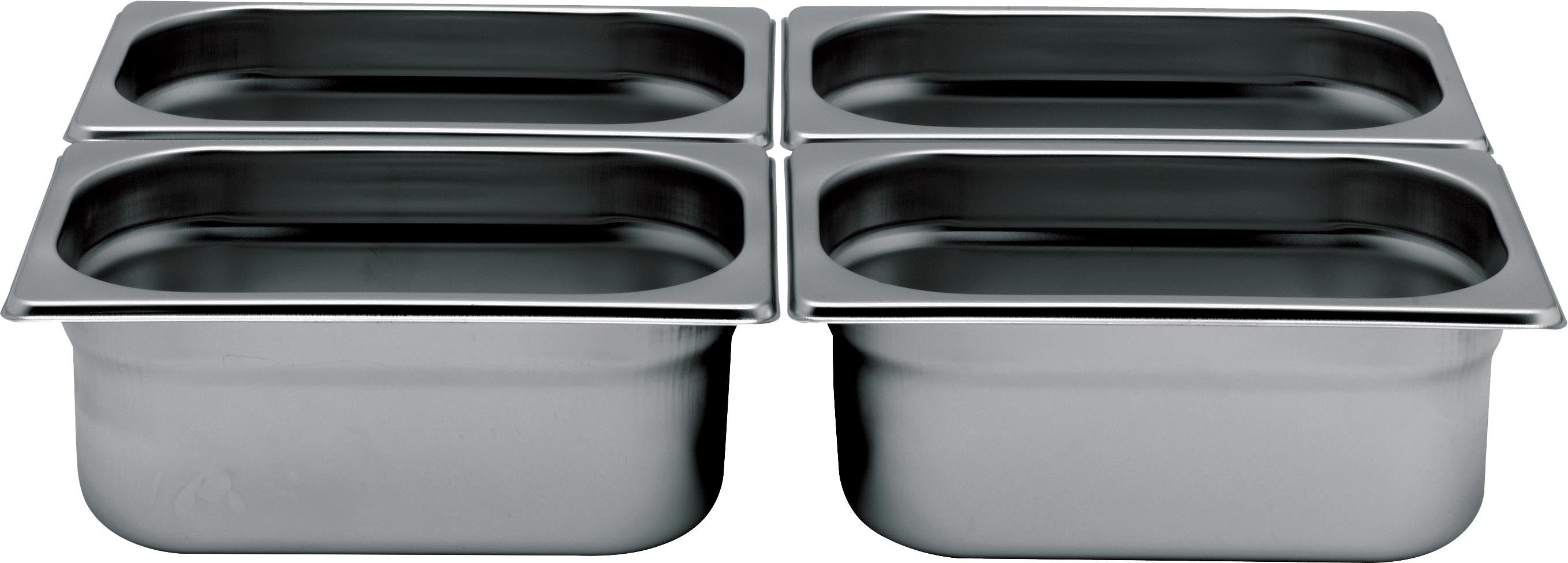 bac gastro inox gn 1/4 p-65 - l2g L2G - Mathon