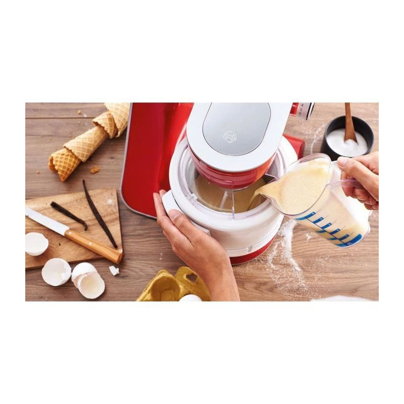 Accessoire Sorbetiere -   - Muz5eb2 - Pour Kitchen Machine Mum5 - Réfrigérant A Double Paroi - Max. 550 G De Glace Bosch - Mathon - 4