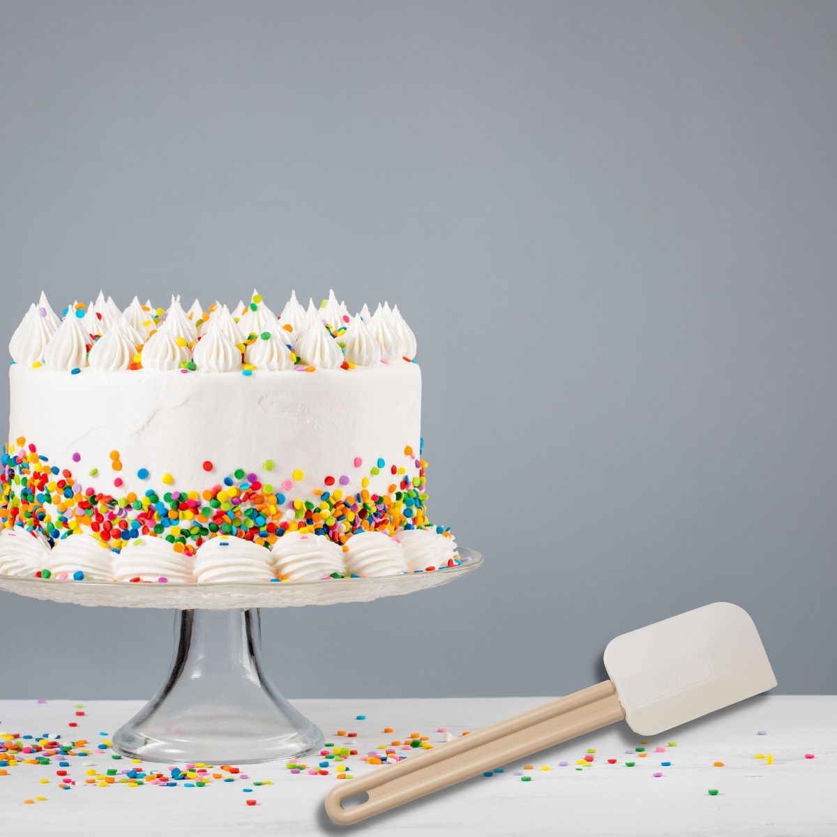 Ensemble de 2 Maryses de pâtisserie et de cuisine manche en résine 32 cm Fackelmann - Mathon - 2