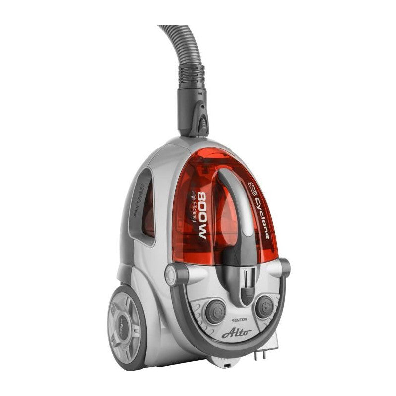 Aspirateur Sans Sac - Sencor - Svc 730rd-eue2 - Moteur Eco 800 W - 76 Dba - 1,5 L - Systeme Cyclone - Argent / Rouge SENCOR - Mathon - 6