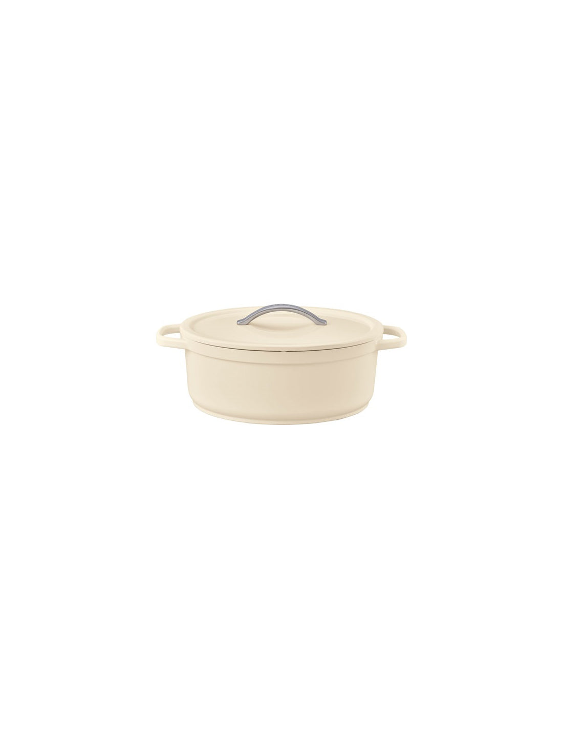 Cocotte ovale beige 31 cm 6 L Beka - Mathon - 2