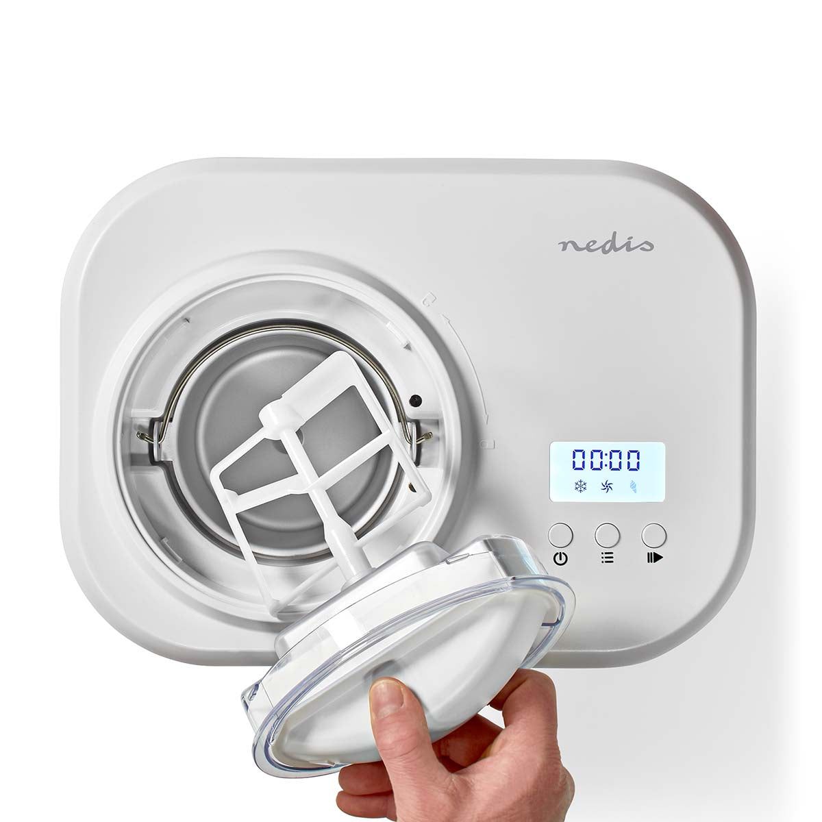 Sorbetière Automatique 1L 100W Nedis - Mathon - 4