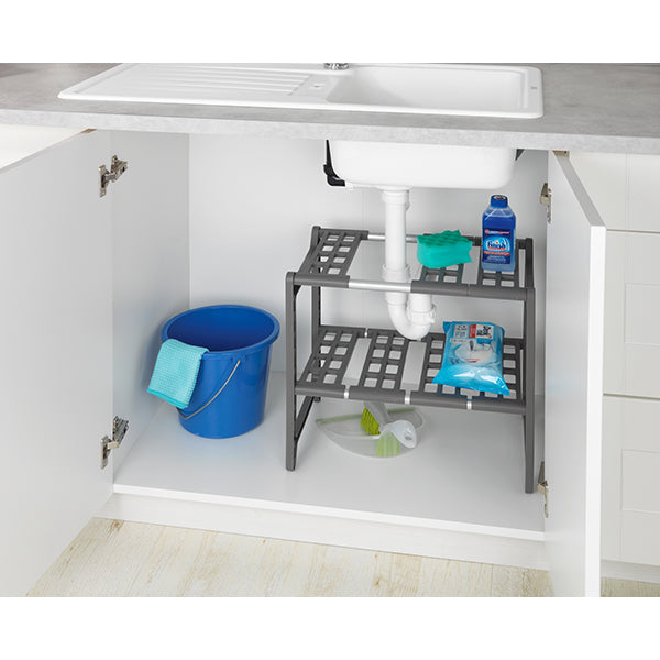 Etagère sous évier Flexi télescopique Wenko by Maximex - Mathon - 3