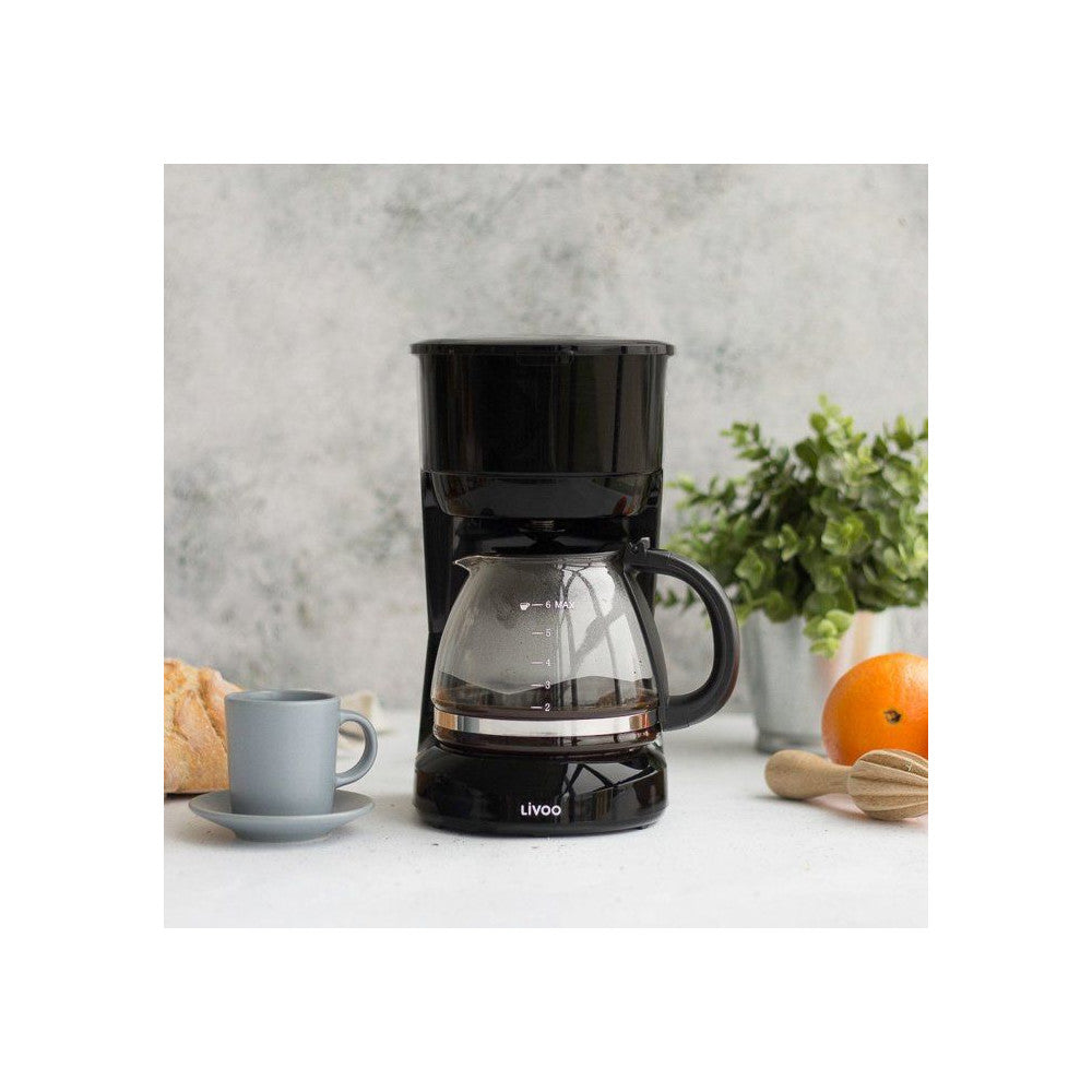 Cafetiere électrique - Livoo - Dod183n - 600 W - 750 Ml - 6 Tasses - Noir Livoo - Mathon - 3