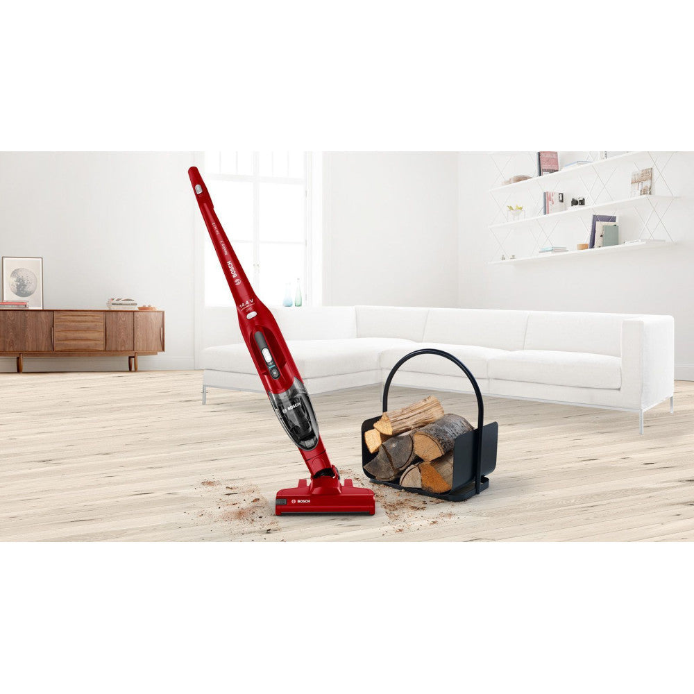 Aspirateur Balai Sans Fil -   Bbhf214r - 14,4 V - 400 Ml - Aspirateur De Table Intégré - Rouge Bosch - Mathon - 4