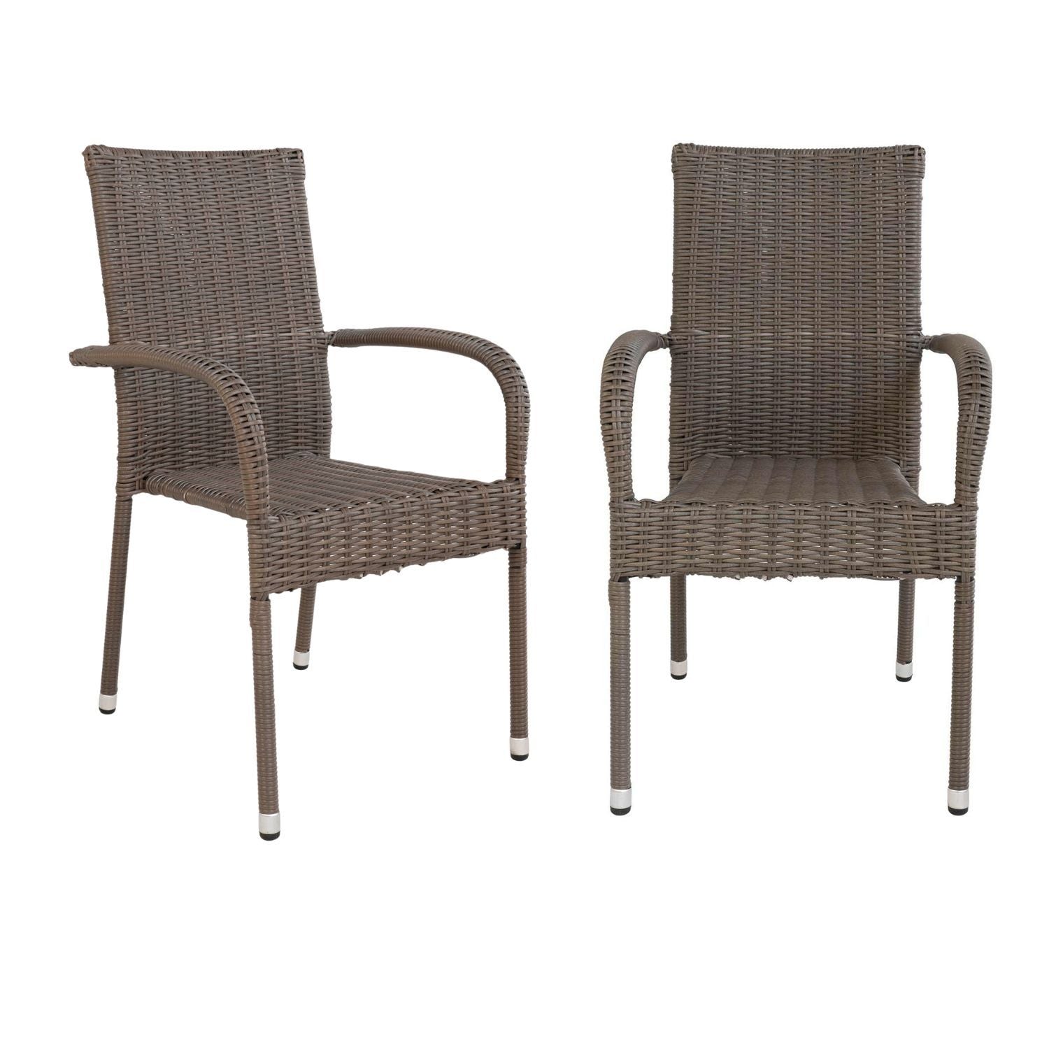 4 chaises de jardin portland House Nordic - Mathon