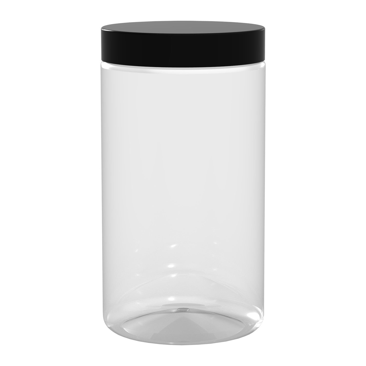 80Pcs - Bocal Bokotwist en plastique PET réutilisable  H167mm 1000ml FirstPack - Mathon - 1