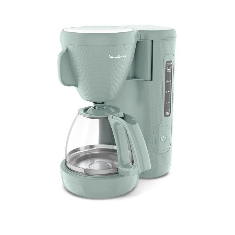 Cafetiere Filtre 1.25l, Réservoir Frontal, Porte-filtre Pivotant, Systeme Anti-gouttes, Maintien Au Chaud, Morning Fg2 Moulinex - Mathon - 1