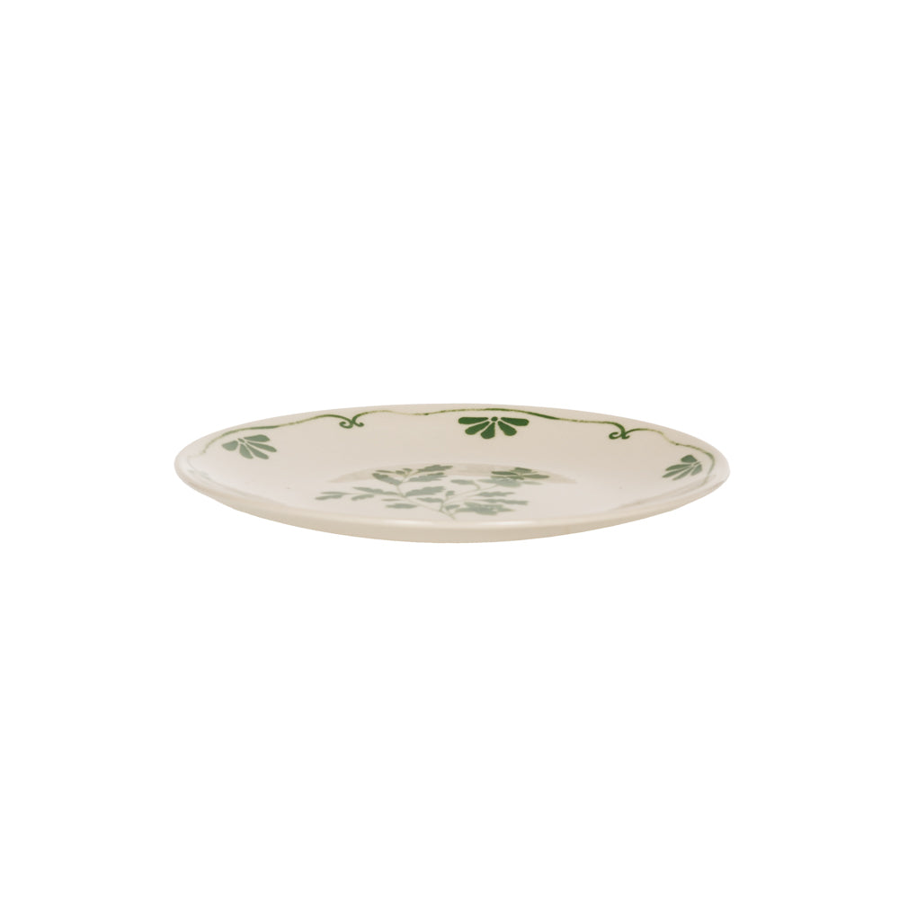 Assiette à dessert Appoline verte 21 cm (lot de 6) Table passion - Mathon - 2