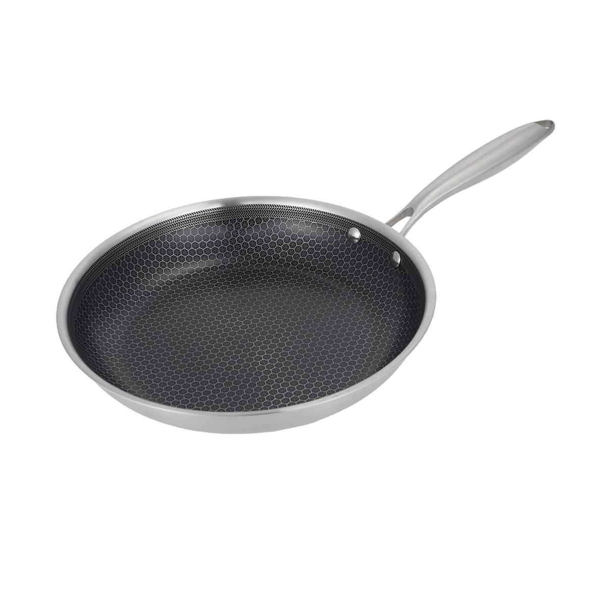 Poêle 28cm triplex - "BlackSteel" Gam Hotel - Mathon - 1