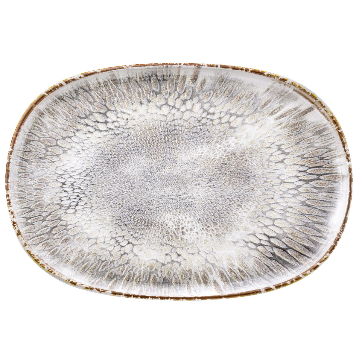 Braise - Assiette ovales à steak ou à burger (lot de 4) Médard de Noblat - Mathon - 1