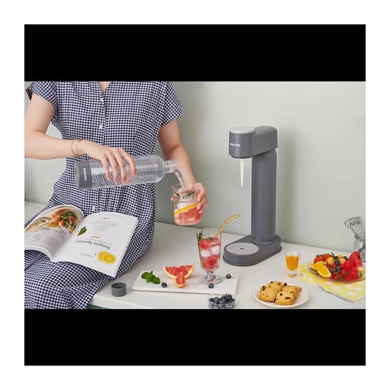 Machine à soda GoZero Grise Philips PHADD4901GR/10 Philips - Mathon - 2
