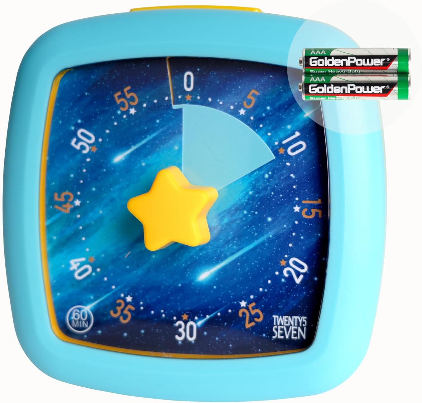 Minuteur analogique visuel 60 Minutes avec Bouton d