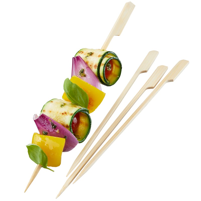 Brochettes en bois NATURA, 23 cm Gefu - Mathon - 1