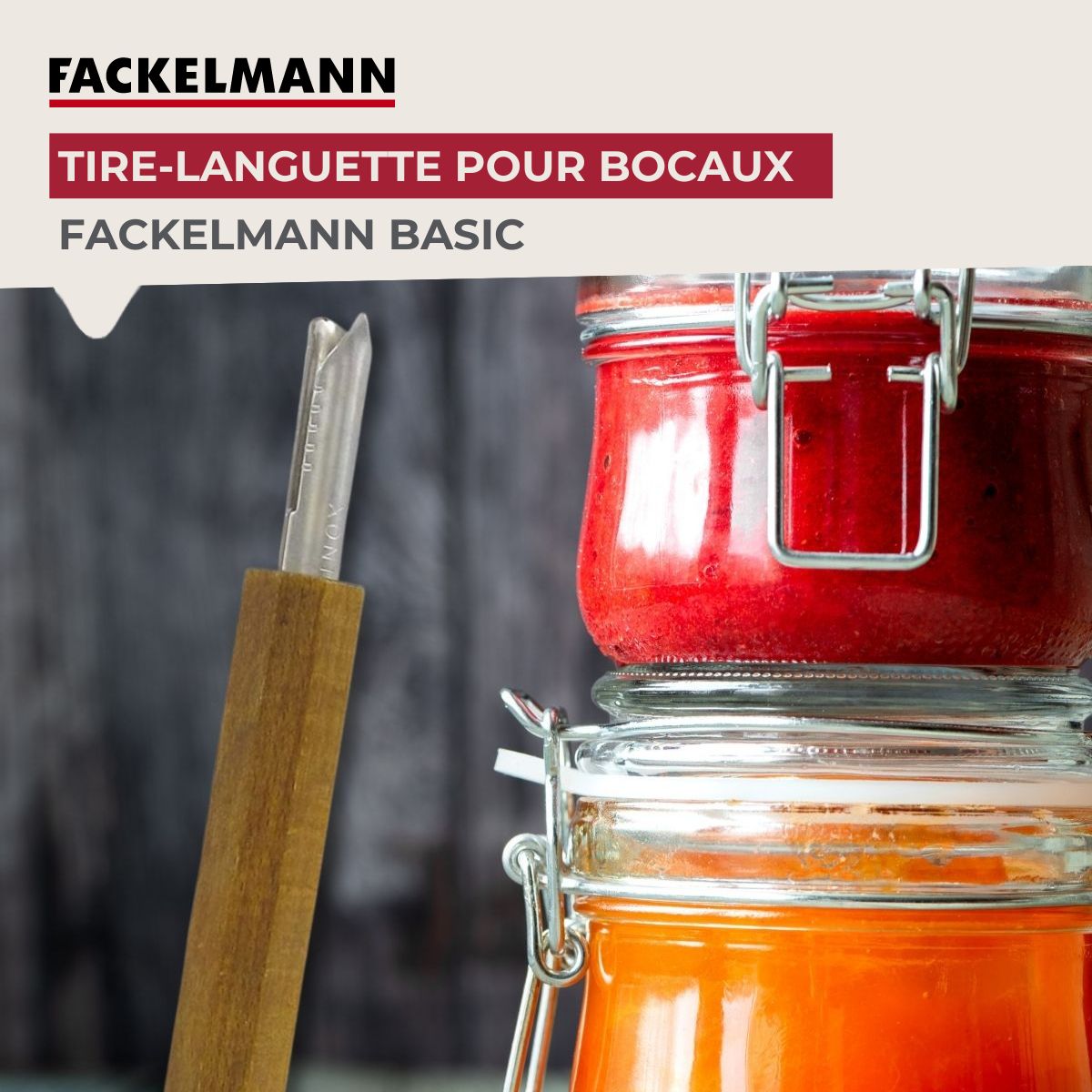 Duo Ouvre boîte manuel papillon et tire languette Fackelmann - Mathon - 3