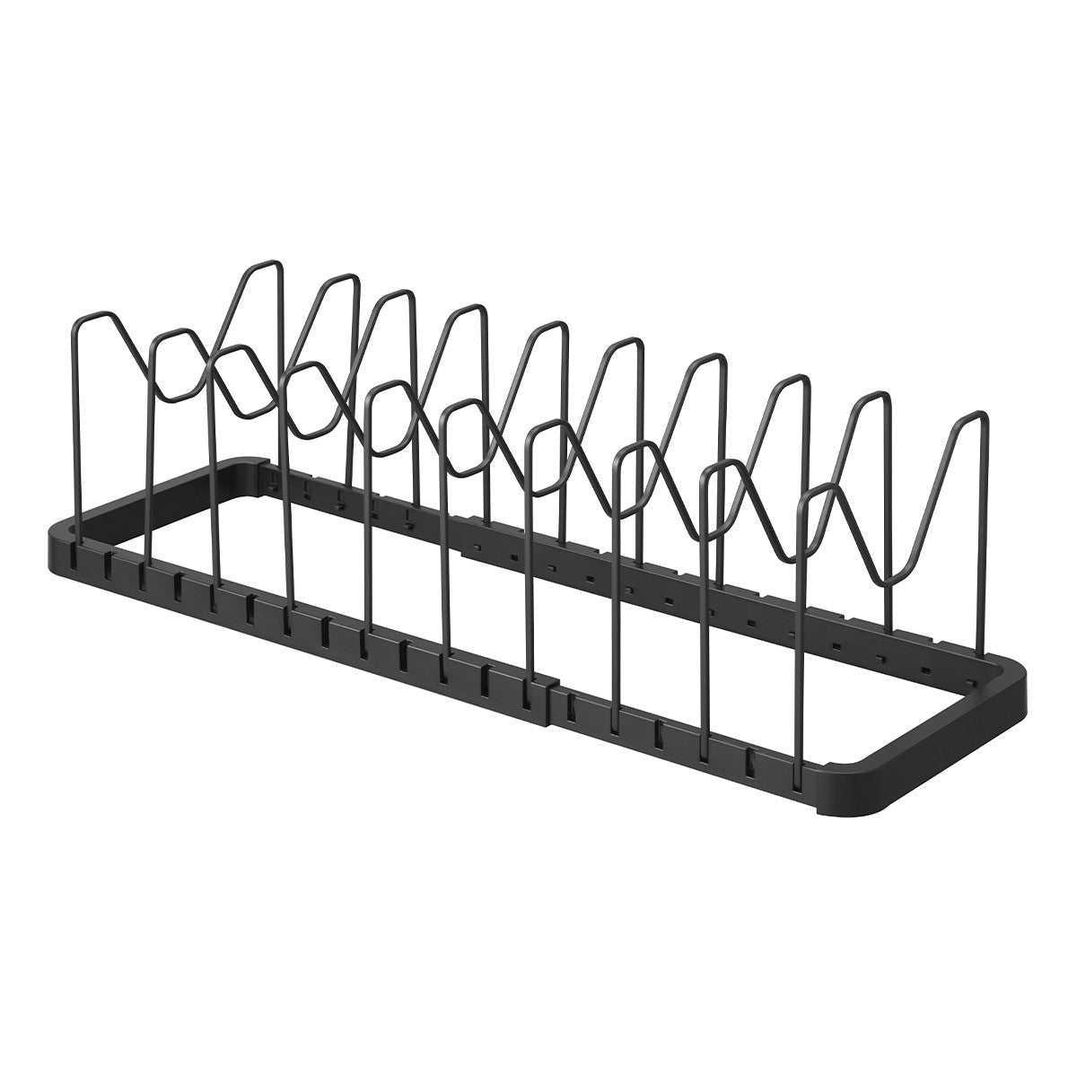 Rangement poêles et couvercles extensible en acier Calicosy - Mathon - 1