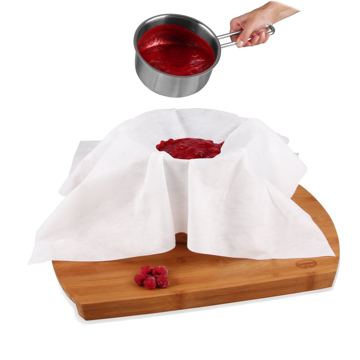 Tissu filtrant pour confiture Dr Oetker Confiture Dr. Oetker - Mathon - 4