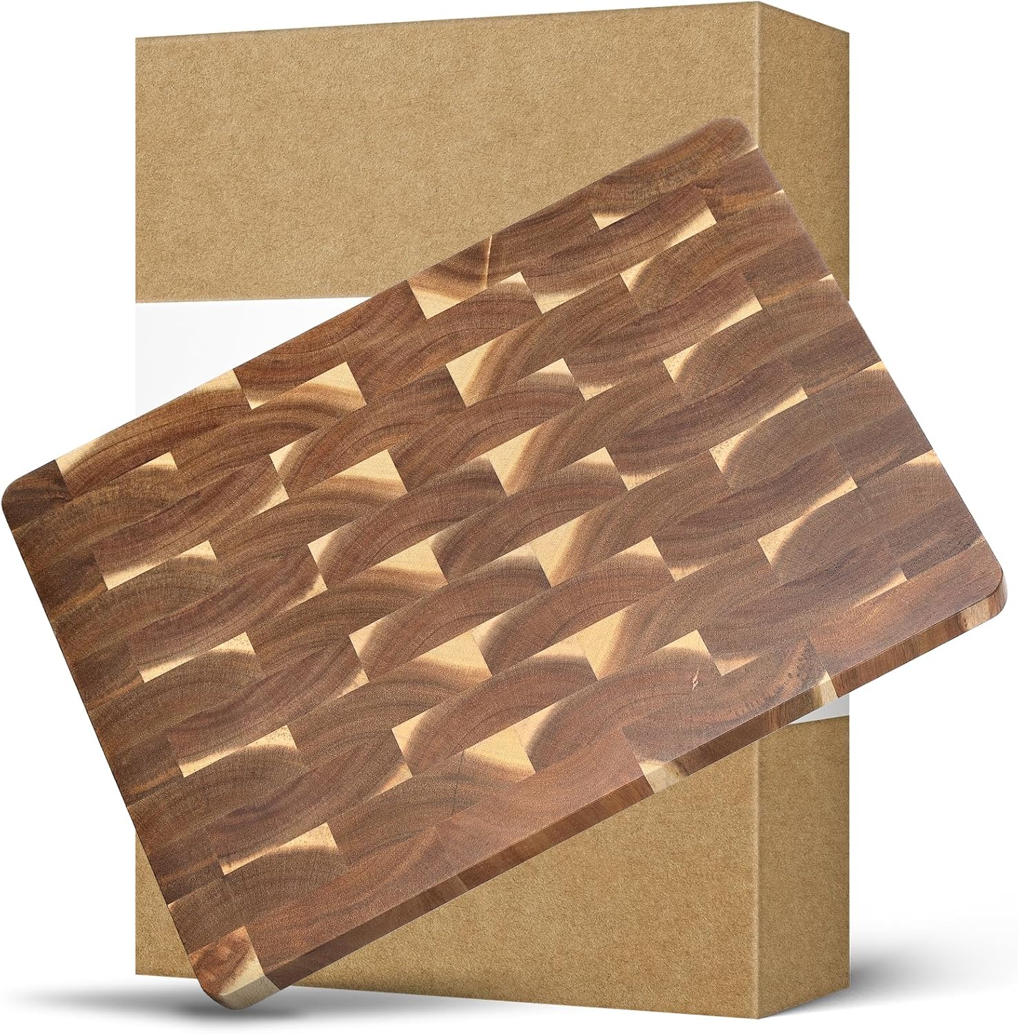 Planche à découper en bois d’acacia multifonction Vendos85 - Mathon