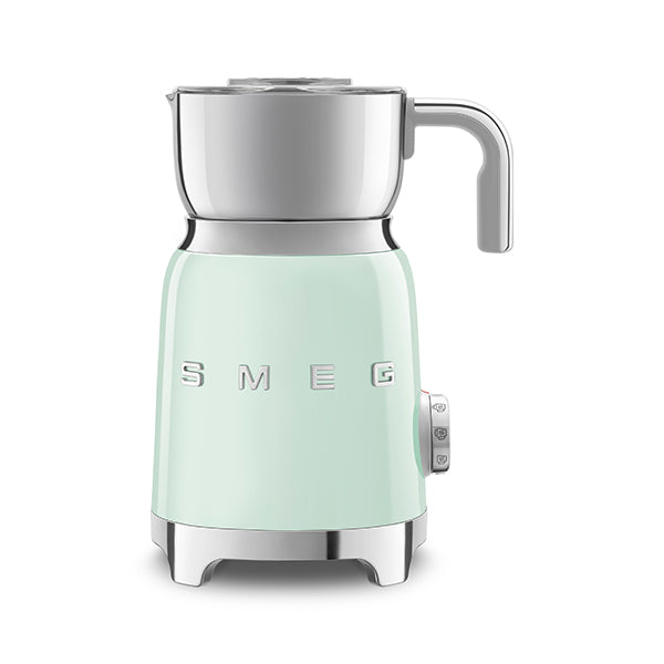 Chocolatière et mousseur de lait 500 W MFF11PGEU vert d’eau Smeg - Mathon - 1