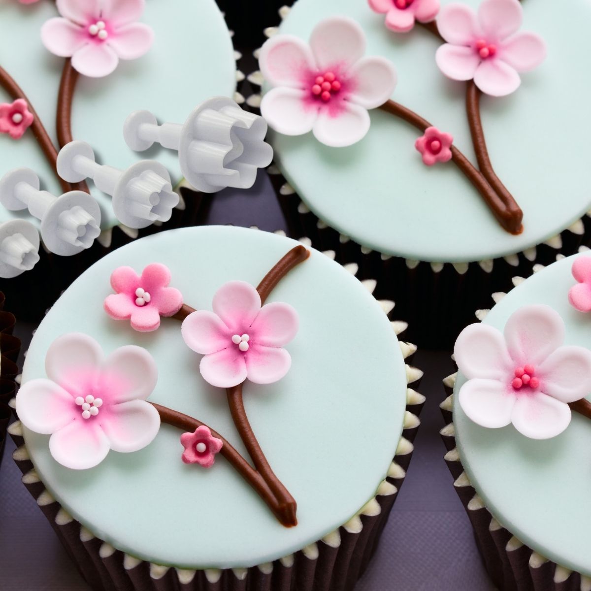 Lot de 4 emporte-pièces fleur pour pâte à sucre Zenker Emporte-pièces Zenker - Mathon - 2