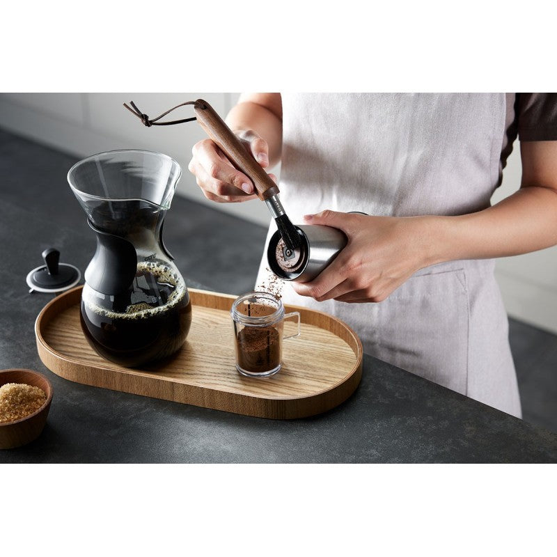 Pinceau à moulin 18cm Dusto en bois de noyer Gefu - Mathon - 2